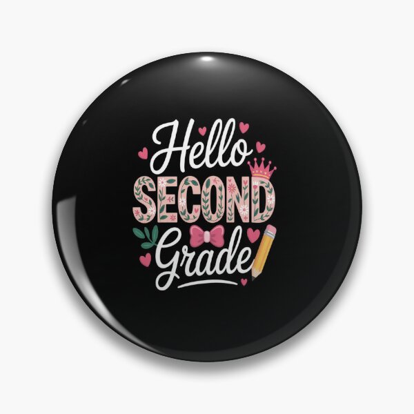Item preview, Hello Second Grade Coquette Teacher Girl First Day of School designed and sold by KonopikaaArt.