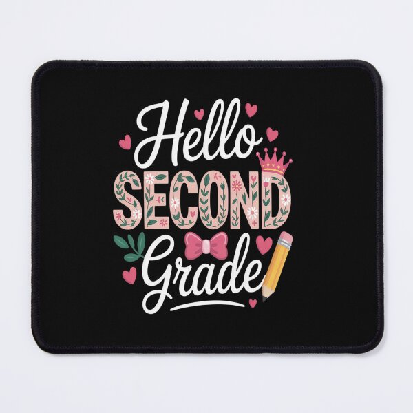 Item preview, Hello Second Grade Coquette Teacher Girl First Day of School designed and sold by KonopikaaArt.
