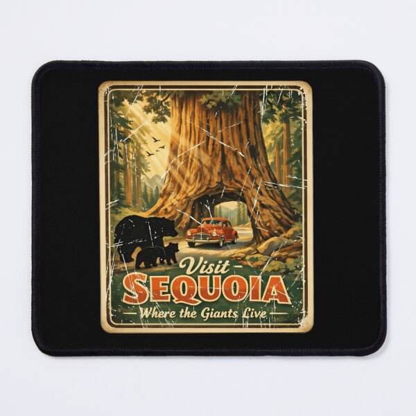 Item preview, Visit Sequoia Kings Canyon National Park Riverdeep Forestline Echo Ridge designed and sold by Simsimah26Parks.