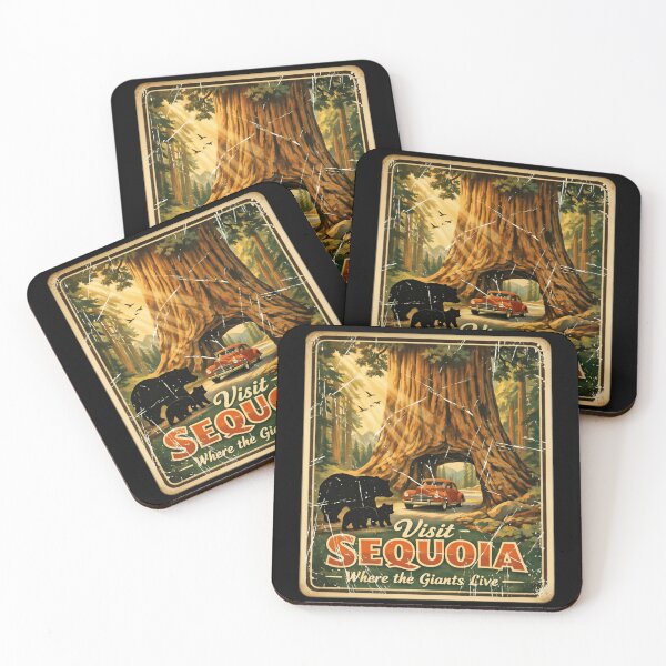 Item preview, Visit Sequoia Kings Canyon National Park Riverdeep Forestline Echo Ridge designed and sold by Simsimah26Parks.