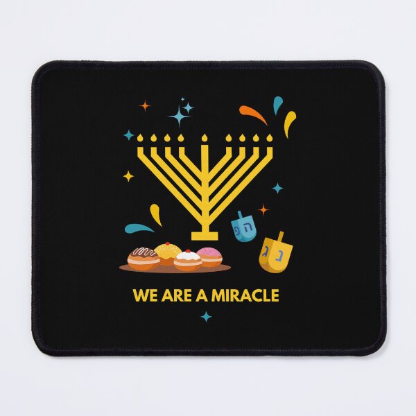 Item preview, We Are a Hannukah Miracle Menorah Dreidel Celebration designed and sold by barrycantre11.