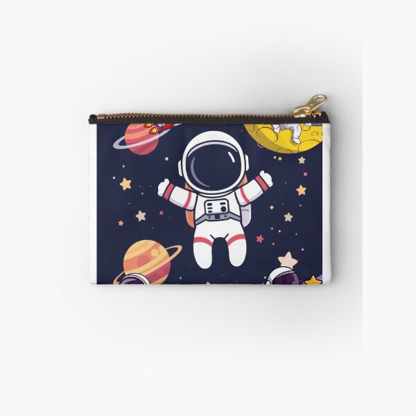 Item preview, cute astronaut floating in outer space designed and sold by tsintsinshop.