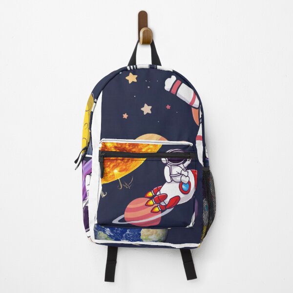 Item preview, cute astronaut floating in outer space designed and sold by tsintsinshop.