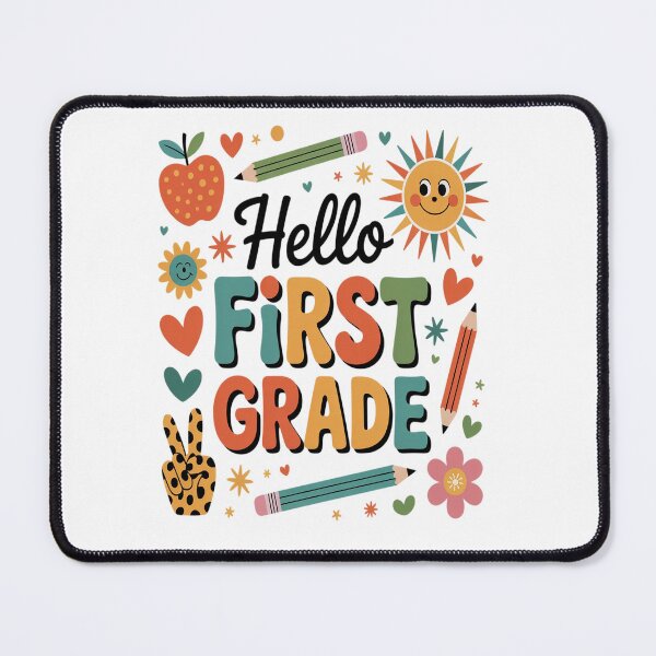 Item preview, Hello First Grade 1st Grade Team First Day of School designed and sold by KonopikaaArt.