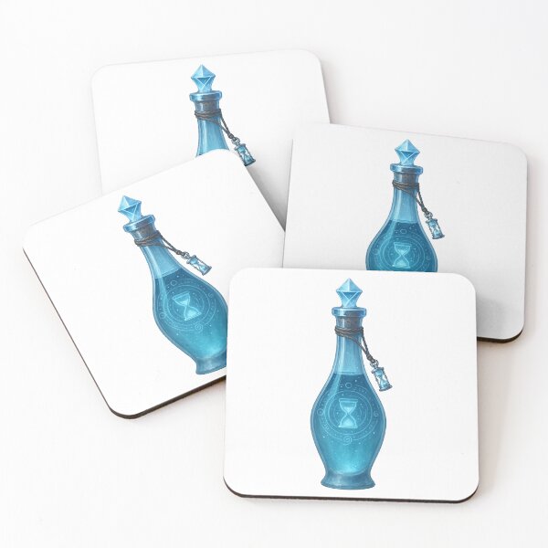 Item preview, Chrono Potion – Fantasy Hourglass Time Magic Bottle designed and sold by AlcheArtsStudio.
