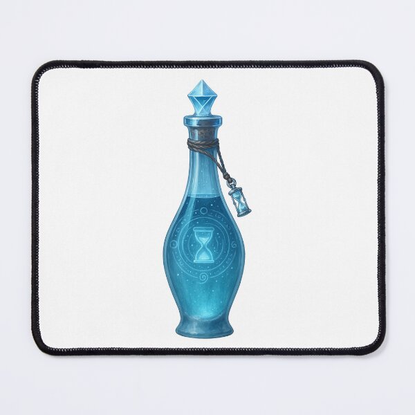 Item preview, Chrono Potion – Fantasy Hourglass Time Magic Bottle designed and sold by AlcheArtsStudio.