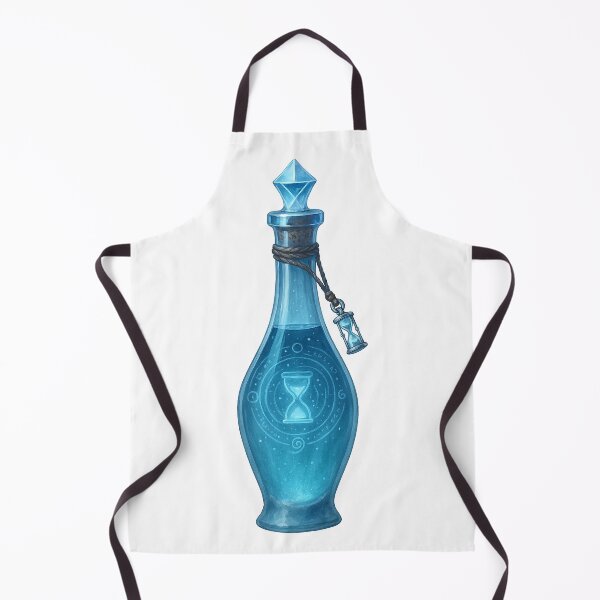 Item preview, Chrono Potion – Fantasy Hourglass Time Magic Bottle designed and sold by AlcheArtsStudio.