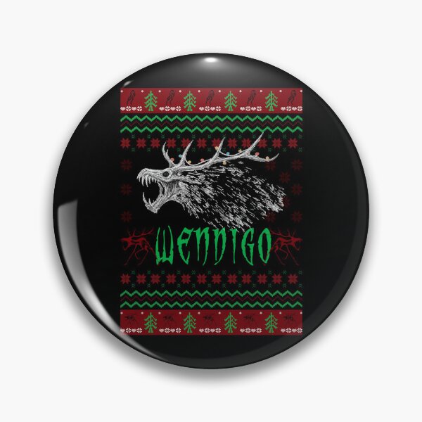 Item preview, Wendigo Creepy Forest Monster Winter Sweater  designed and sold by barrycantre11.