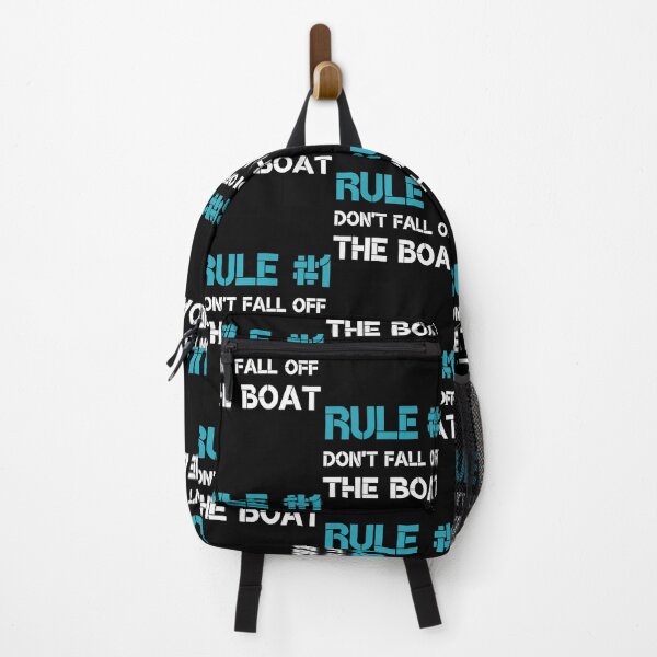 Item preview, Rule Number 1 Don't Fall Off The Boat designed and sold by DawnPatricia.