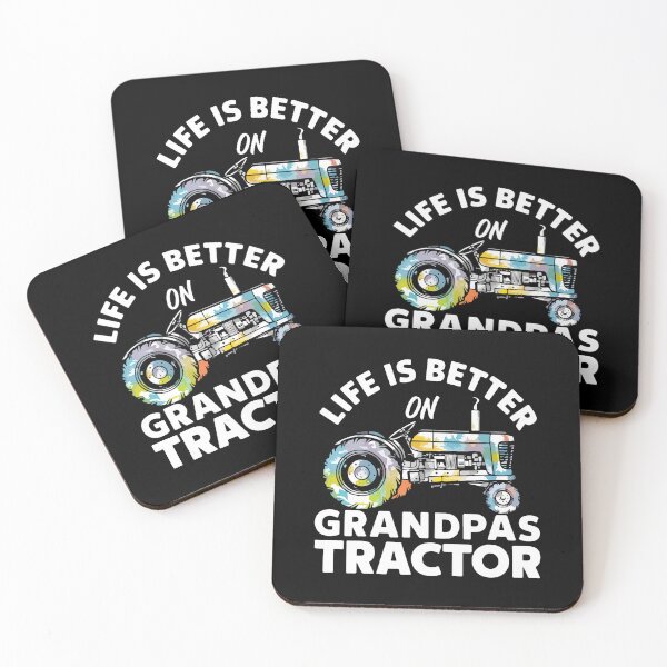 Item preview, Life Is Better On Grandpas Tractor Tie Dye designed and sold by ToriKarla.