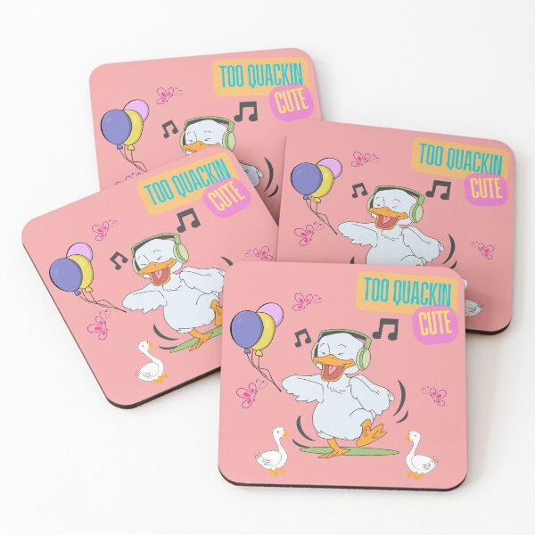 Item preview, Too Quackin’ Cute – Funny Dancing Duck Cartoon Design designed and sold by MUKUND FASHION DESIGN.