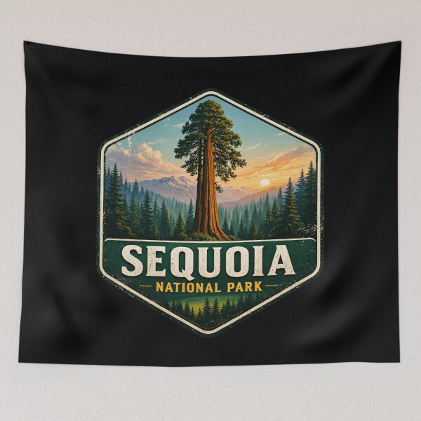 Item preview, Sequoia National Park golden ridge timber canyon designed and sold by Simsimah26Parks.