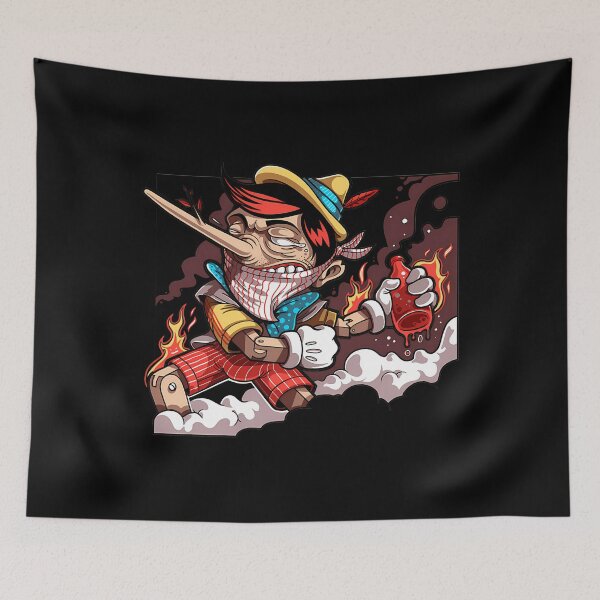 Item preview, Pinocchio The Arsonist designed and sold by Gredonmande.