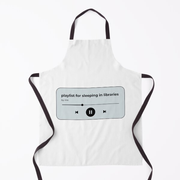 Item preview, playlist for sleeping in libraries (music player) (pastel grey version) designed and sold by Hi-kari.