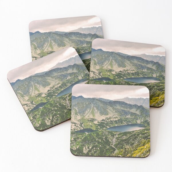 Item preview, Panoramic View of the Tatra Mountains with Alpine Lakes designed and sold by alicjamiekina.