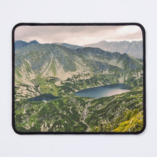Item preview, Panoramic View of the Tatra Mountains with Alpine Lakes designed and sold by alicjamiekina.
