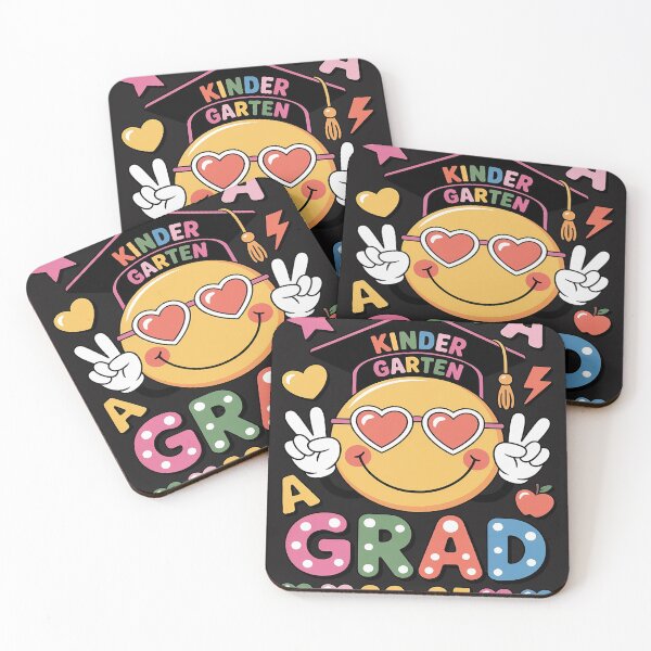 Item preview, Groovy Kindergarten Graduate Happy Face Graduation 2024 Grad designed and sold by tkhrbika.