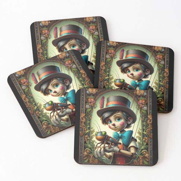 Item preview, Pinocchio Art Nouveau designed and sold by Gredonmande.
