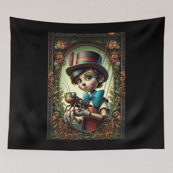 Item preview, Pinocchio Art Nouveau designed and sold by Gredonmande.