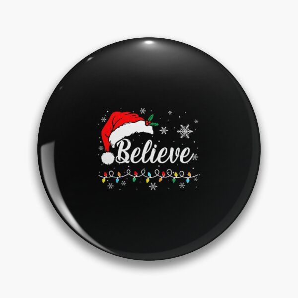 Item preview, Christmas Believe Subtle Lights Winter Positive Message designed and sold by cerima.