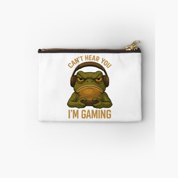 Item preview, Can’t Hear You I’m Gaming Frog Headphones Funny designed and sold by cerima.