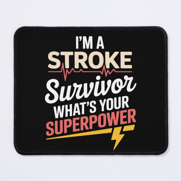 Item preview, I'm a Stroke Survivor What's Your Superpower Awareness designed and sold by FndPardaL.