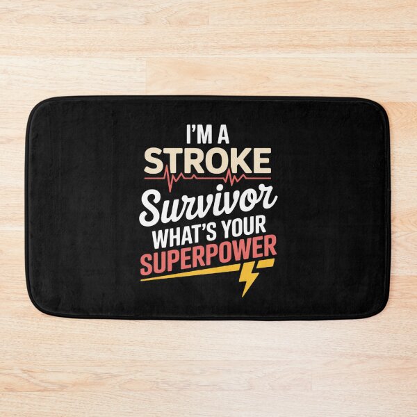 Item preview, I'm a Stroke Survivor What's Your Superpower Awareness designed and sold by FndPardaL.