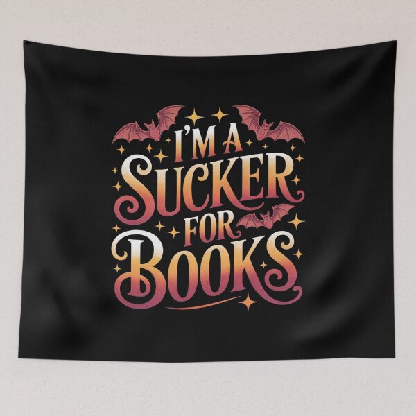 Item preview, I'm A Sucker For Books Halloween (2) designed and sold by FndPardaL.