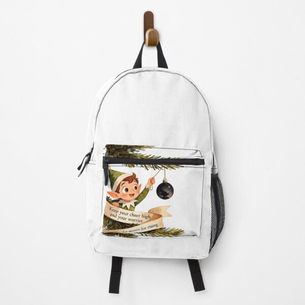 Item preview, Cute Christmas Cartoon | Keep Your Cheer High Worries Low designed and sold by auraRM studio.