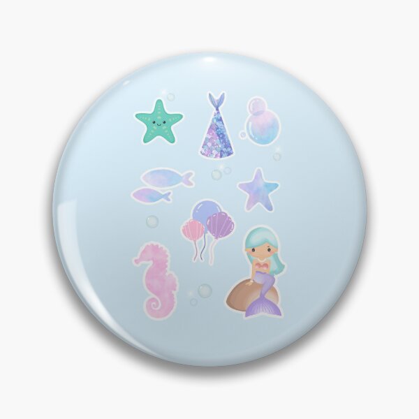Item preview, Whimsical Mermaid Party Elements designed and sold by khdooja93.
