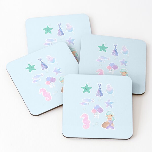 Item preview, Whimsical Mermaid Party Elements designed and sold by khdooja93.