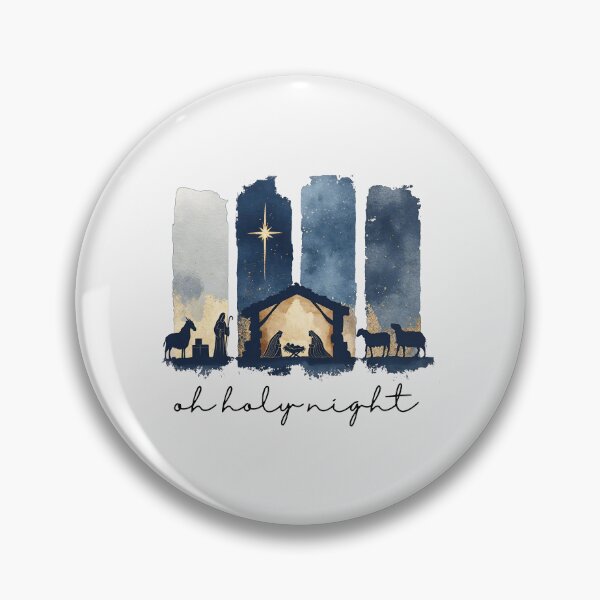 Item preview, Oh Holy Night Nativity Scene Christian Christmas  designed and sold by LeoAnku.