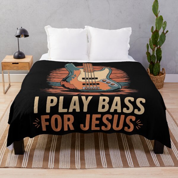 Item preview, I Play Bass For Jesus Christian Bassist And Bass Guitar designed and sold by ToriKarla.