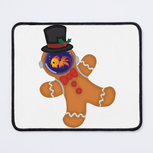 Item preview, Fish the Gingerbread Man designed and sold by ChaosAndLace.