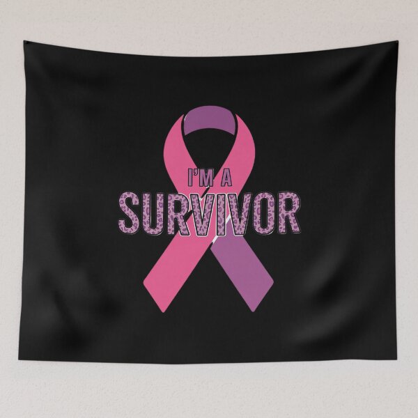 Item preview, I'm A Survivor Domestic Violence Breast Cancer Awareness designed and sold by JaskconLIfe23.