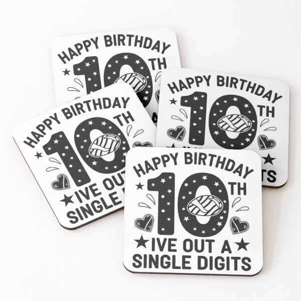 Item preview, Peace Out Single Digits I'm 10 - Level Up 10th Birthday Celebration Gift designed and sold by Wear Sculpt.