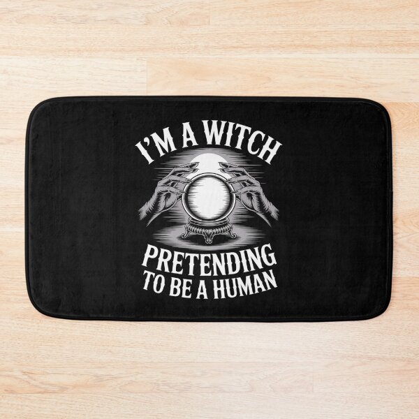 Item preview, I'm A Witch Pretending to Be Human Low Budget designed and sold by JaskconLIfe23.
