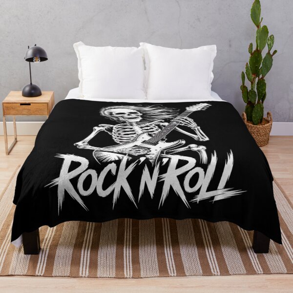 Item preview, 80s Music Guitar Skeleton Rock & Roll designed and sold by visionnen.