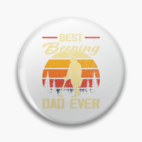 Item preview, Best Beeping Dad Ever Sunset Metal Detector  designed and sold by kienoy.