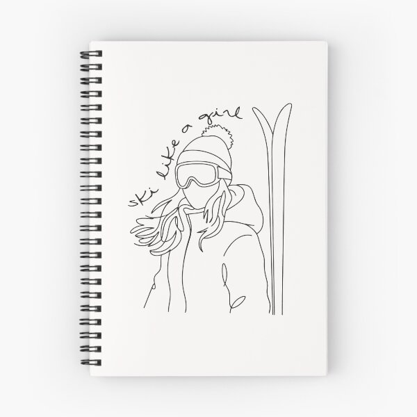 Item preview, Ski Like A Girls Girls Skiin Ski Skiing Gifts designed and sold by LeoAnku.