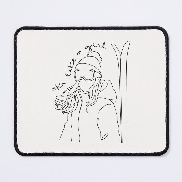 Item preview, Ski Like A Girls Girls Skiin Ski Skiing Gifts designed and sold by LeoAnku.