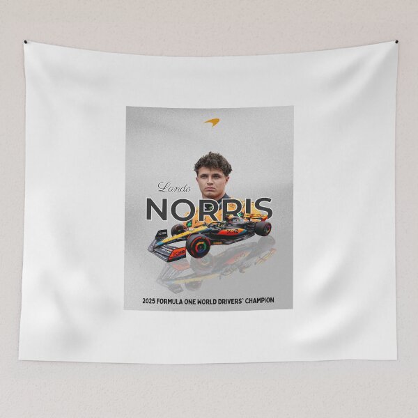 Item preview, Lando Norris Champ (Grey) designed and sold by MaddyMania.