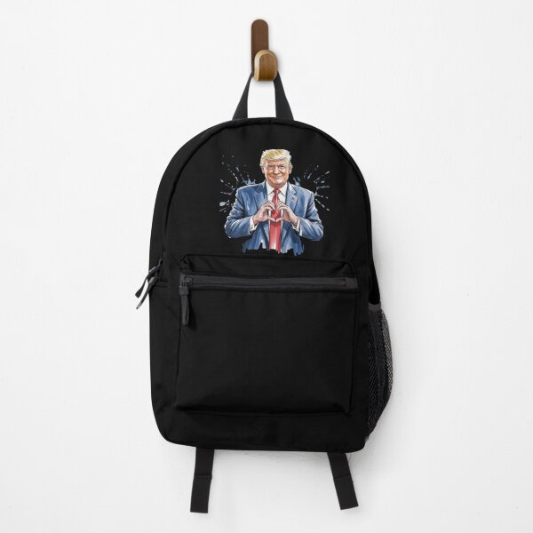 Item preview, Patriotic Watercolor Trump Heart Hands designed and sold by GamtosMintys.