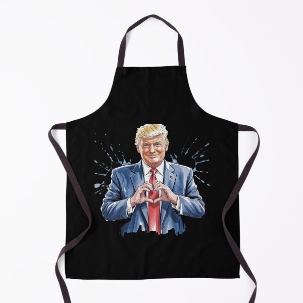 Item preview, Patriotic Watercolor Trump Heart Hands designed and sold by GamtosMintys.