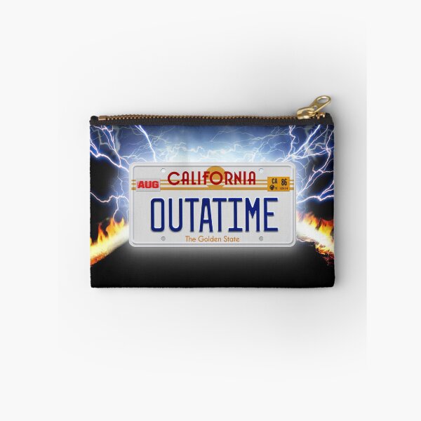 Item preview, OUTATIME License plate designed and sold by -Koleidescope.