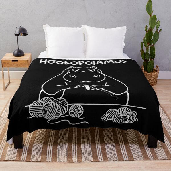 Item preview, Hookapotamus Crocheting Knitting Yarn Funny Crochet Knitter designed and sold by ToriKarla.