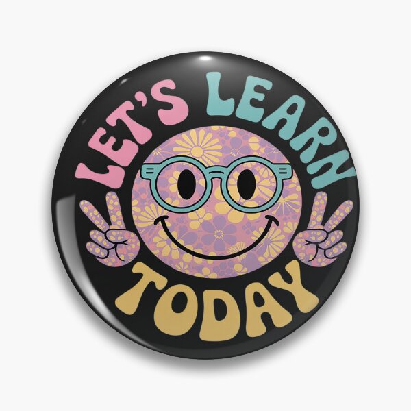 Item preview, Groovy Retro Lets Learn Today Teacher Student Back To School designed and sold by BlueCreator-inc.