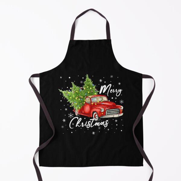 Item preview, Merry Christmas Red Truck Tree Classic Winter Scene designed and sold by nryum.