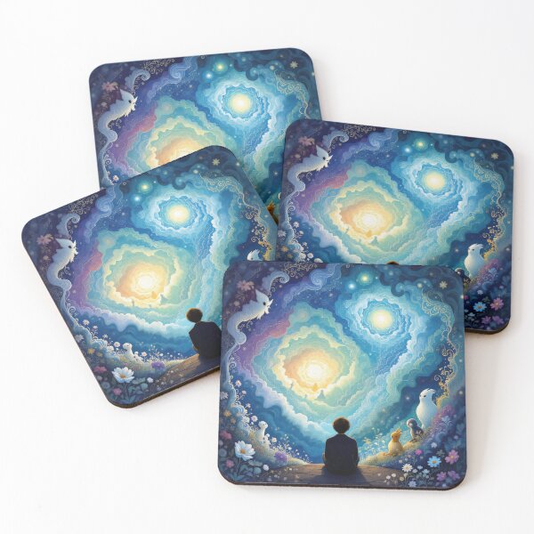 Item preview, Cosmic Serenity with Spirit Creatures designed and sold by KiraChie.