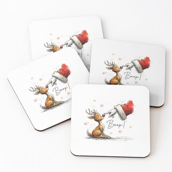 Item preview, Boop Santa Farmer Reindeer Funny Christmas Moment designed and sold by nryum.